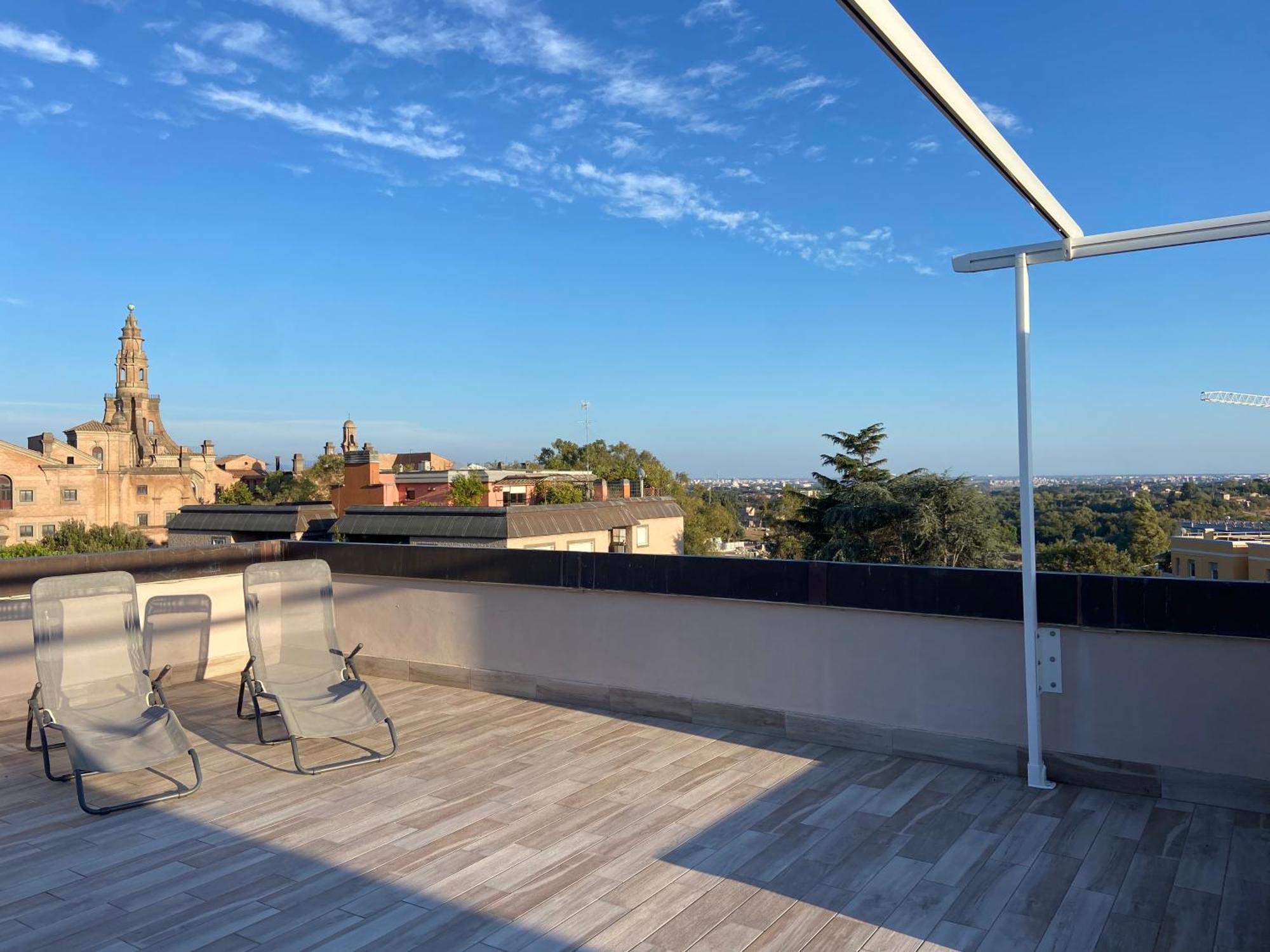 Attico Panoramico Luxury Roma Daire Dış mekan fotoğraf